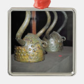 Viking-Sturzhelm Ornament Aus Metall (Vorne)