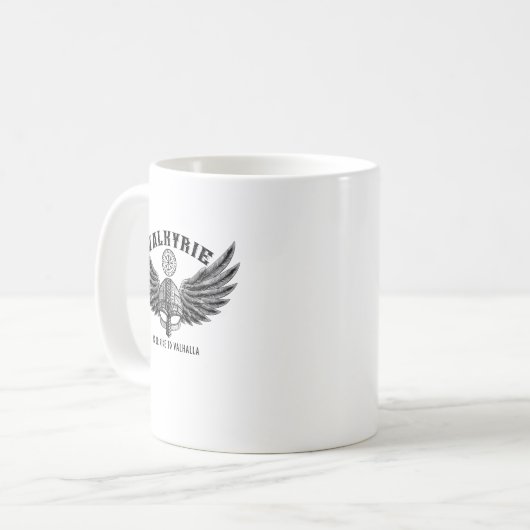 Viking Swings Valkyrie Kaffeetasse (Vorderseite Links)
