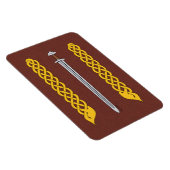 Viking Sword und Plaitwork Magnet (Rechte Seite)