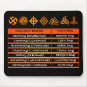 Viking-Tage Mousepad (Vorne)