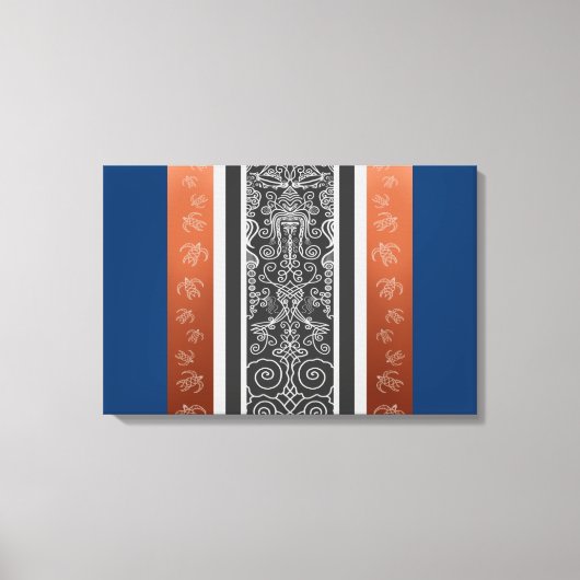 Viking Tattoo Leinwanddruck (Vorderseite)