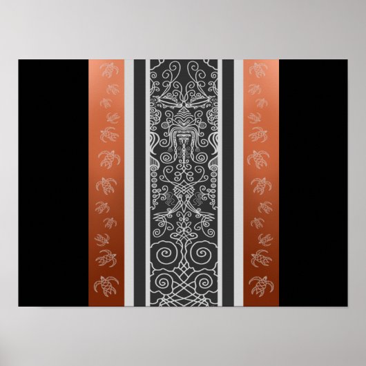 Viking Tattoo Poster (Vorne)