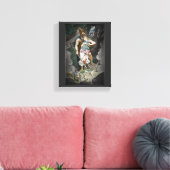 VIKING THEMA WEDDING JAHRESTAG LEINWANDDRUCK (Insitu (Wohnzimmer))