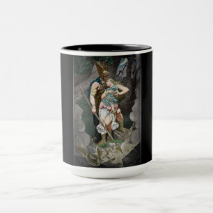 VIKING THEMA WEDDING JAHRESTAG TASSE