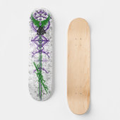 Viking Trash Pop Design Skateboard (Vorderseite)