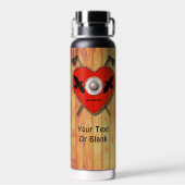 Viking Valentine - Raven Trinkflasche (Rückseite)