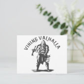 Viking Valhalla - Entwurf 6 Postkarte (Stehend Vorderseite)