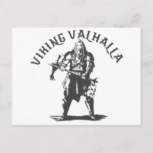 Viking Valhalla - Entwurf 6 Postkarte