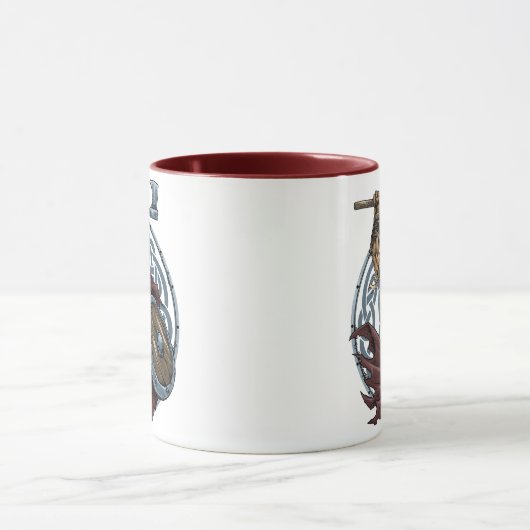 Viking Valhalla Warrior Tasse (Zentrum)