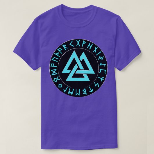Viking Valknut Runes T-Shirt (Design vorne)