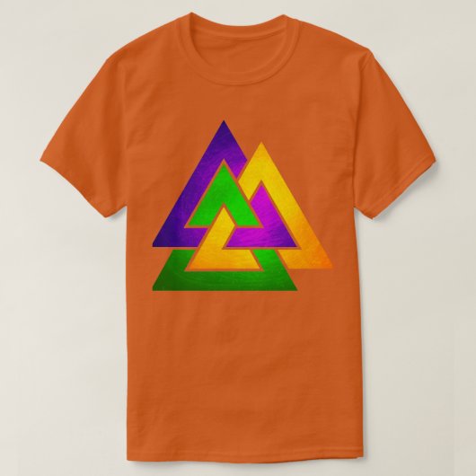 Viking Valknut T-Shirt (Design vorne)