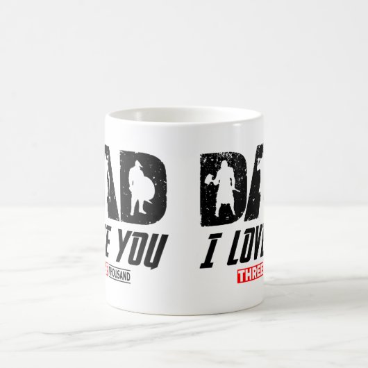 Viking Vater I Liebe Sie 3000 Kaffeetasse (Mittel)