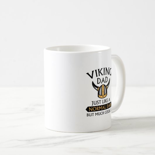 Viking Vater Kaffeetasse (VorderseiteRechts)