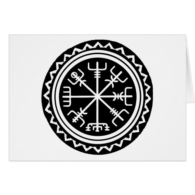 Viking Vegvisir Compass (Vorderseite (Horizontal))