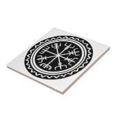 Viking Vegvisir Compass Fliese (Seite)