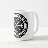Viking Vegvisir Compass Kaffeetasse (VorderseiteRechts)