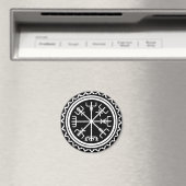 Viking Vegvisir Compass Magnet (In Situ (Geschirrspüler))