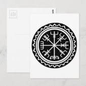 Viking Vegvisir Compass Postkarte (Vorne/Hinten)