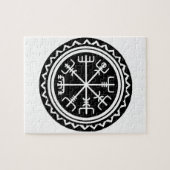 Viking Vegvisir Compass Puzzle (Horizontal)