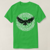 Viking Vikings Nordic Nordic Skandinavien Raven Ve T-Shirt (Design vorne)