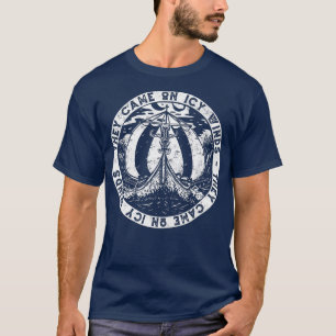 Viking Vikings Skandinavien skandinavisches Schiff T-Shirt
