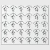 Viking Walhall - Entwurf 1 Geschenkpapier (Flach)