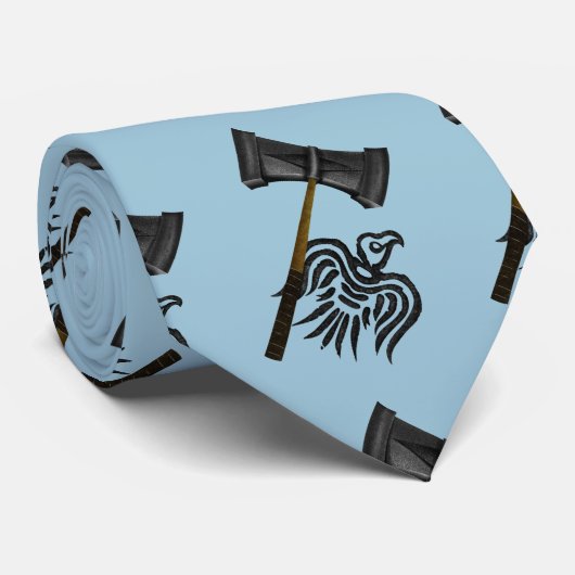 Viking War Hammer Krawatte (Gerollt)
