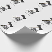 Viking War Hammer Thor Geschenkpapier (Ecke)