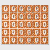 Viking Warrior Boy Birthday Party Geschenkpapier (Flach)