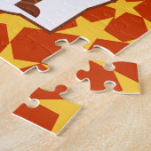 Viking Warrior Boy Birthday Party Puzzle (Seite)