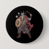 Viking Warrior Button (Vorderseite)
