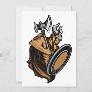 Viking Warrior Einladung