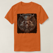 Viking Warrior Emblem T-Shirt (Design vorne)