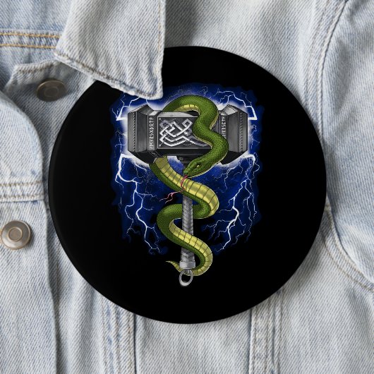 Viking Warrior Hammer Button (Beispiel)