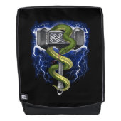 Viking Warrior Hammer Rucksack (Vorderseite)