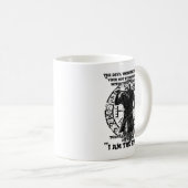 Viking Warrior I bin der Sturm Kaffeetasse (VorderseiteRechts)