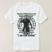 Viking Warrior I bin der Sturm T-Shirt (Design vorne)
