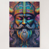 Viking Warrior Jigsaw Puzzle (Vertikal)