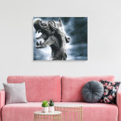 Viking Warrior Leinwanddruck (Insitu (Wohnzimmer))
