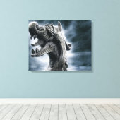 Viking Warrior Leinwanddruck (Insitu (Holzboden))