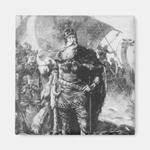 Viking Warrior Magnet