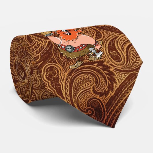 VIKING WARRIOR OKTOBERFEST KRAWATTE (Gerollt)