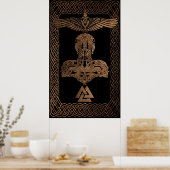 Viking Warrior Poster (Küche)