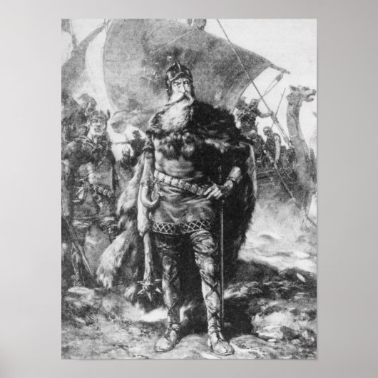 Viking Warrior Poster (Vorne)