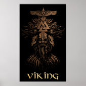 Viking Warrior Poster (Vorne)