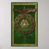 Viking Warrior Poster (Vorne)