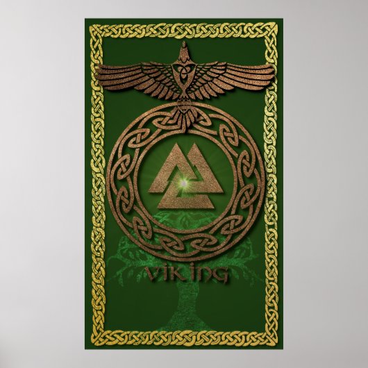 Viking Warrior Poster (Vorne)