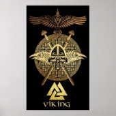 Viking Warrior Poster (Vorne)