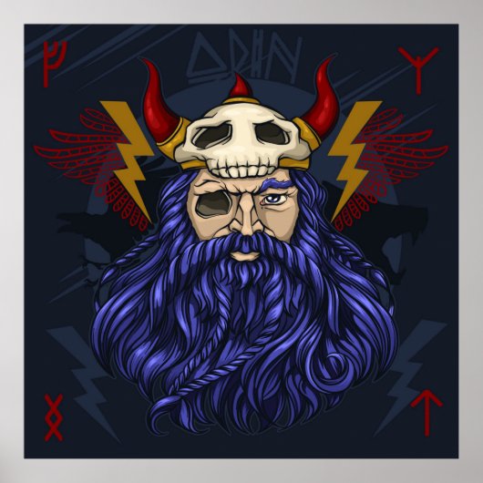 Viking Warrior Poster (Vorne)