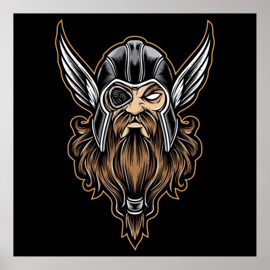 Viking Warrior Poster (Vorne)